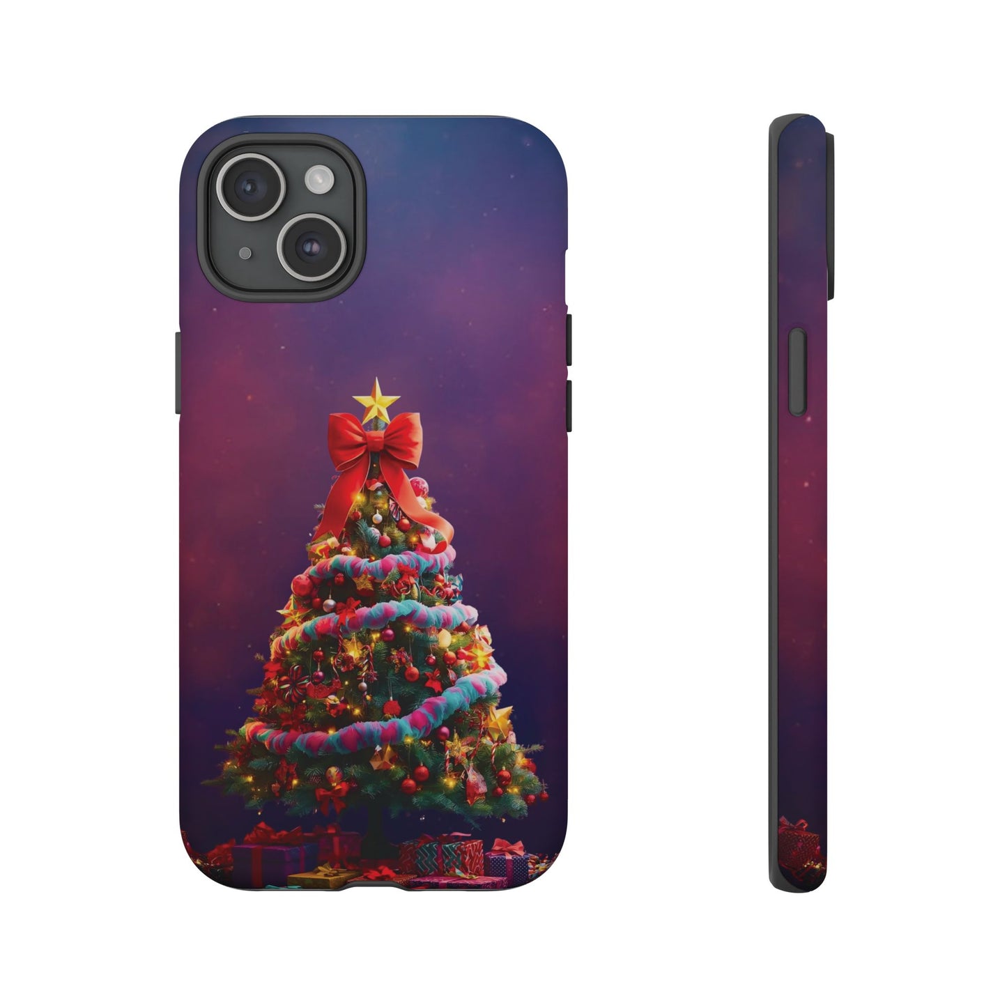 Christmas Tree Phone Case - Festive Holiday Accessory For Iphone 17, 16, 15, 14, 13, 12, 11 & Samsung