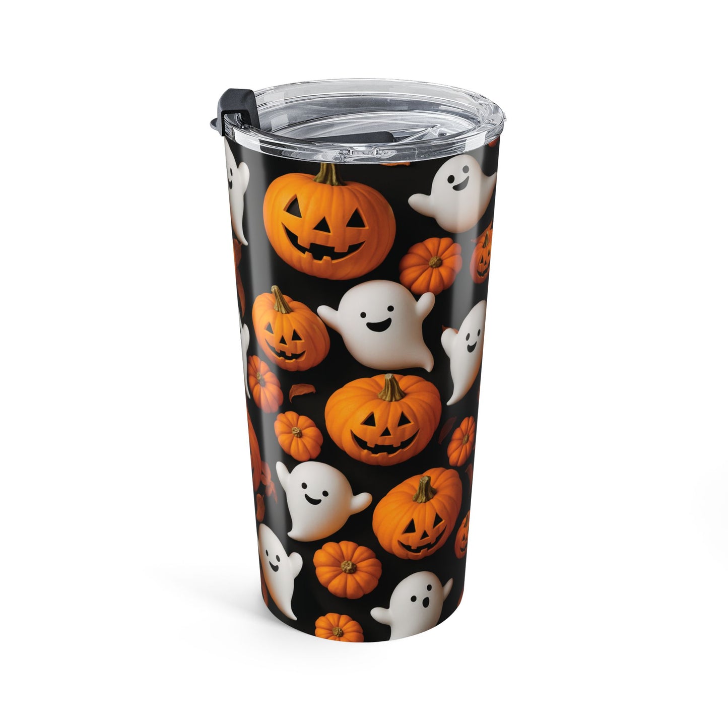 Halloween-Themed Tumbler, Spooky Coffee Cup, Halloween Party Decor