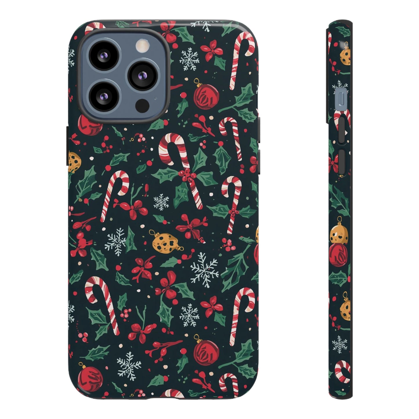 Christmas Themed Phone Case, Festive Phone Case for Iphone 17, 16, 15, 14, 13 & Samsung