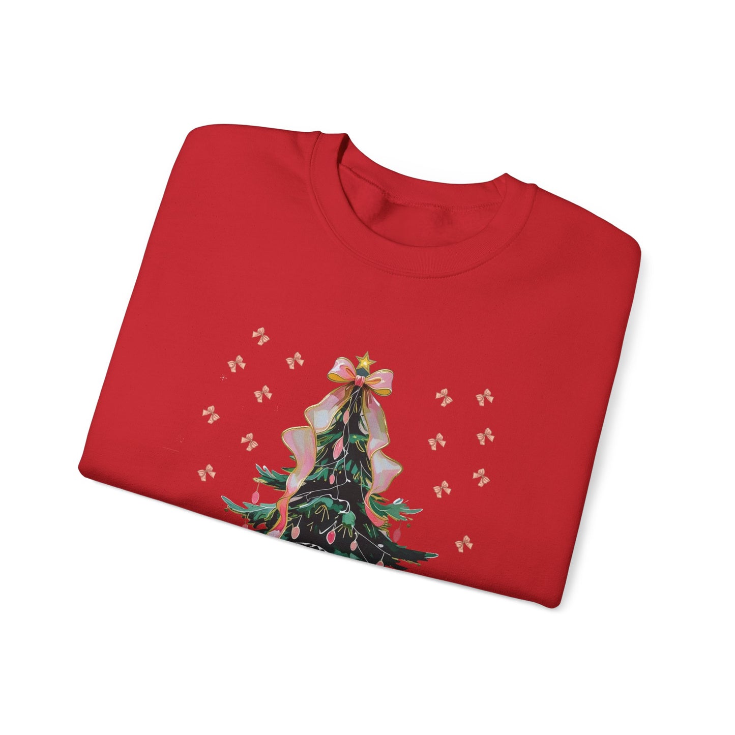 Christmas Tree Sweatshirt | Cozy Holiday Sweatshirt, Unisex Crewneck, Festive Apparel