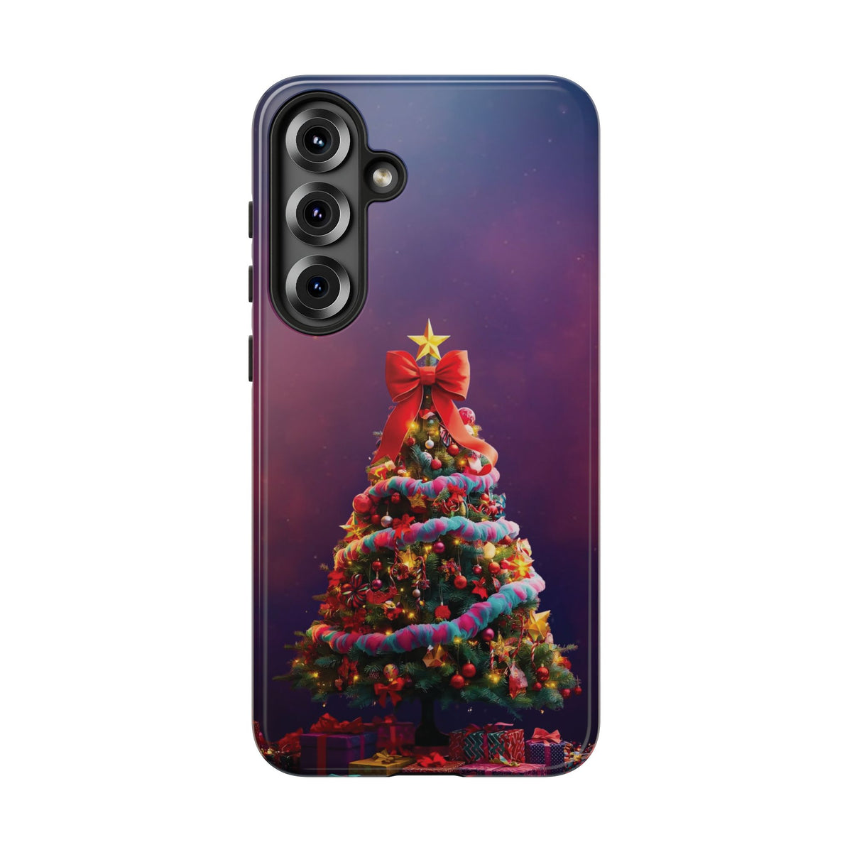 Christmas Tree Phone Case - Festive Holiday Accessory For Iphone & Samsung