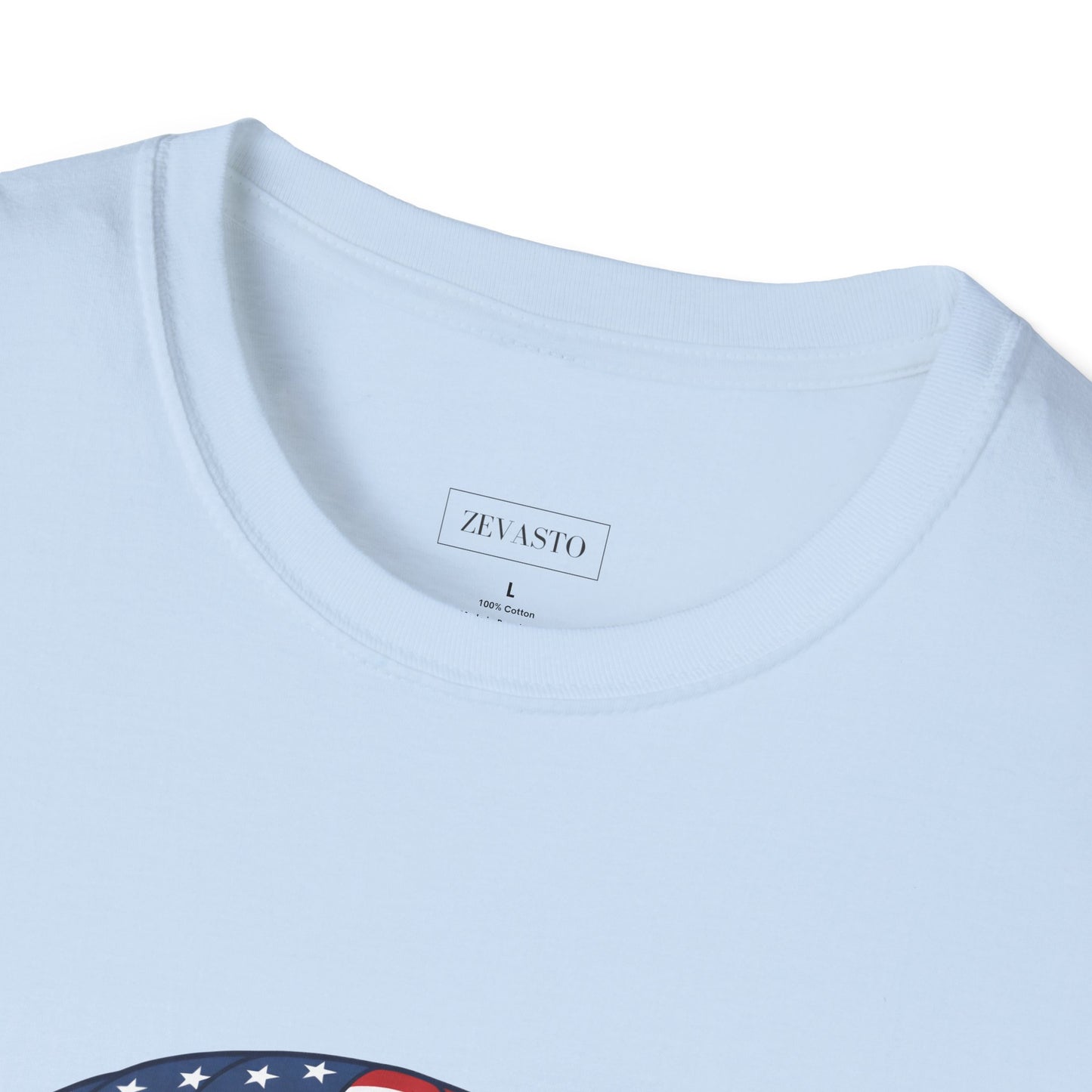 Patriotic Parachuting Bunny T-Shirt — "Celebrating 250 Years"