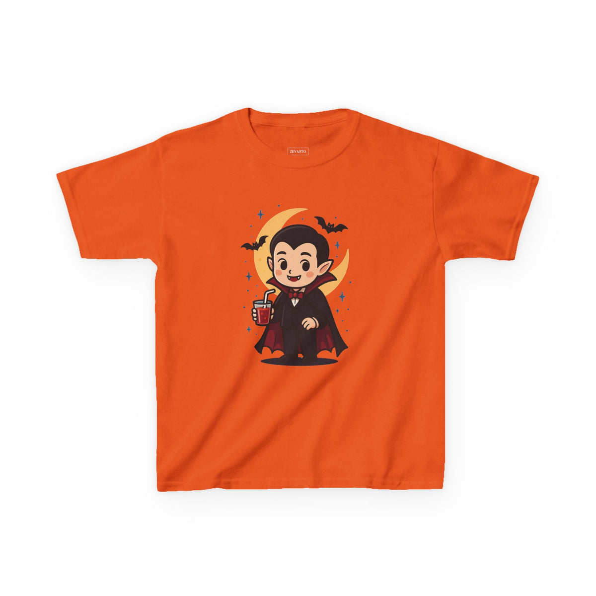 Kids Halloween T-Shirt, Cute Vampire Shirt, Halloween Costume Tee, Trick or Treat Shirt, Spooky Season Apparel