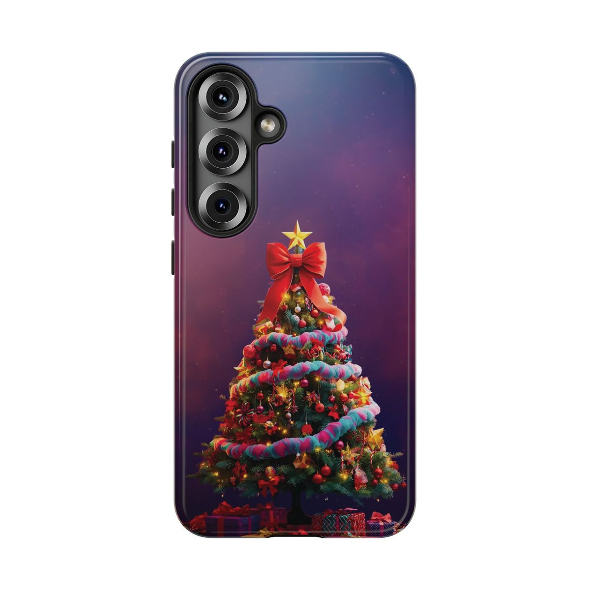 Christmas Tree Phone Case - Festive Holiday Accessory For Iphone & Samsung
