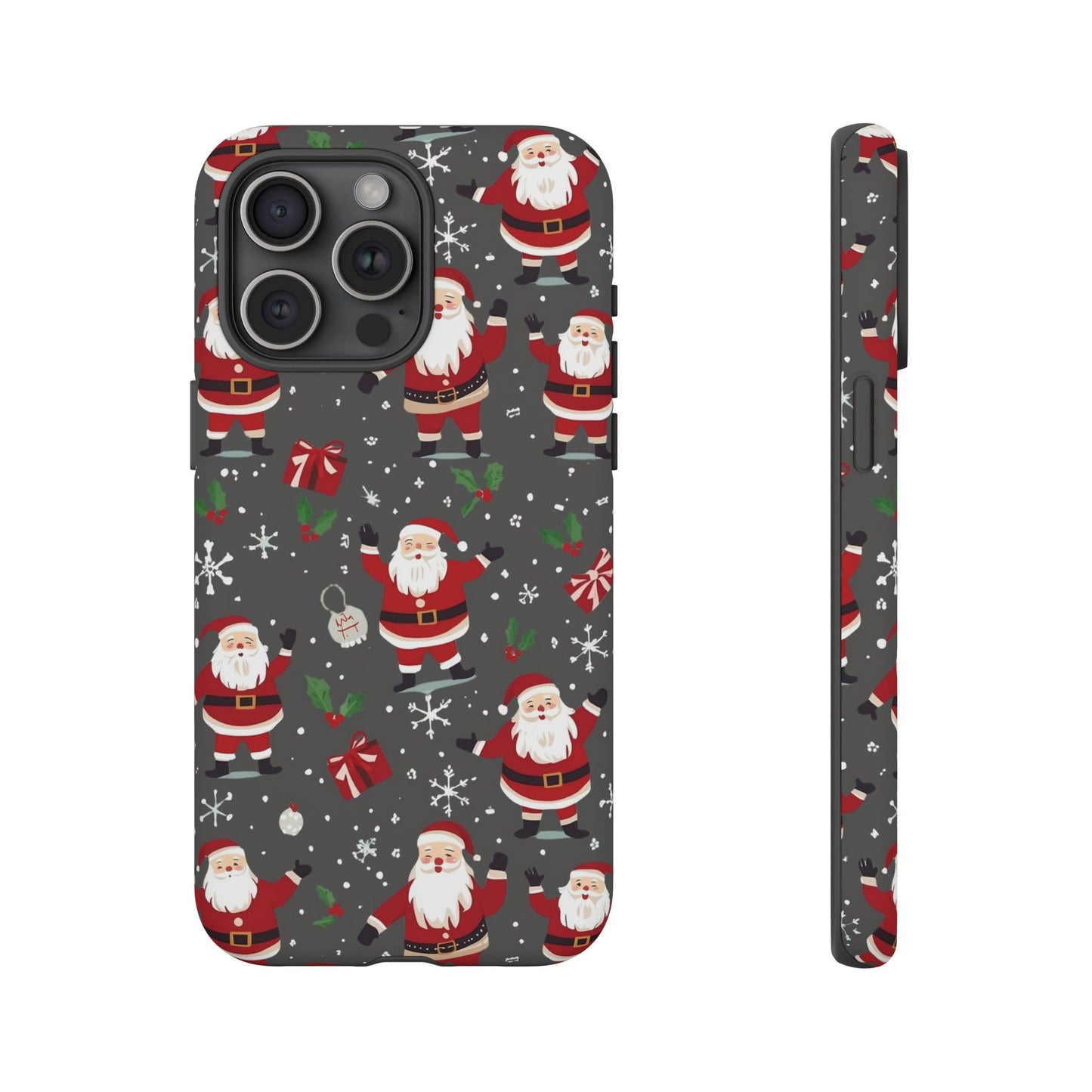 Christmas Phone Case, Festive Santa Phone Case for Iphone 17, 16, 15, 14, 13, 12, 11 & Samsung