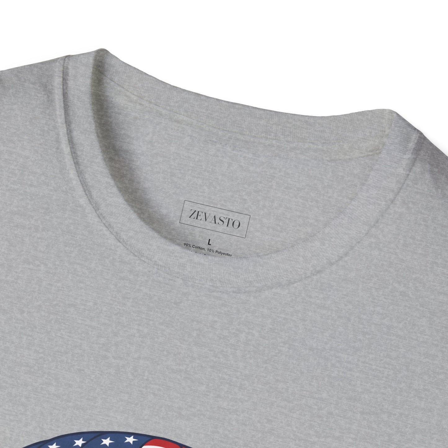 Patriotic Parachuting Bunny T-Shirt — "Celebrating 250 Years"