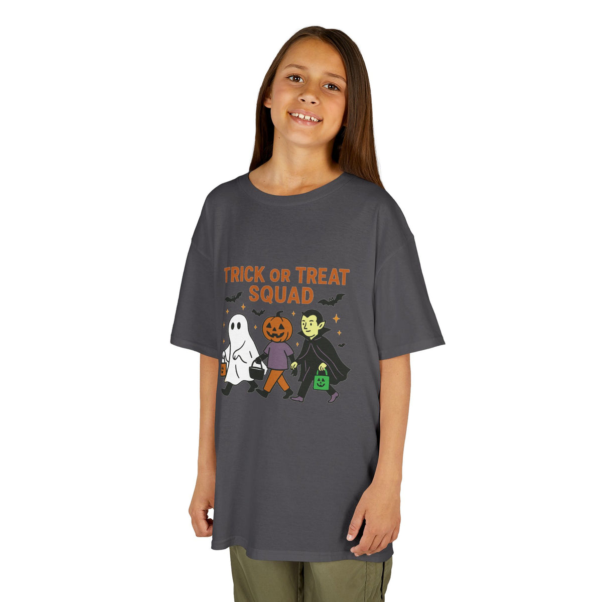 Kids Halloween Tee | Trick or Treat Squad Shirt, Halloween Shirt