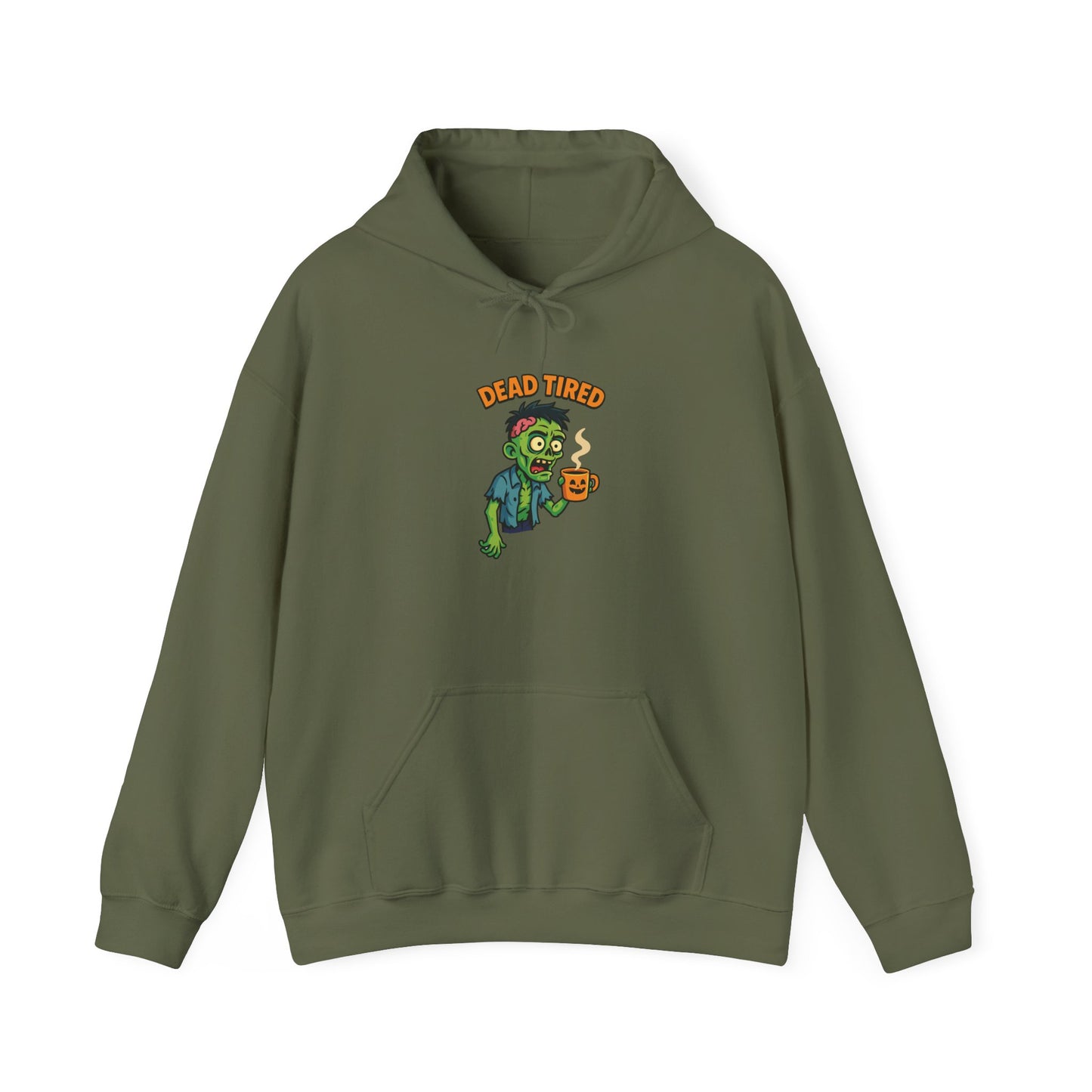 Zombie Themed Unisex Hoodie, Cozy Halloween Sweatshirt, Spooky Season Apparel