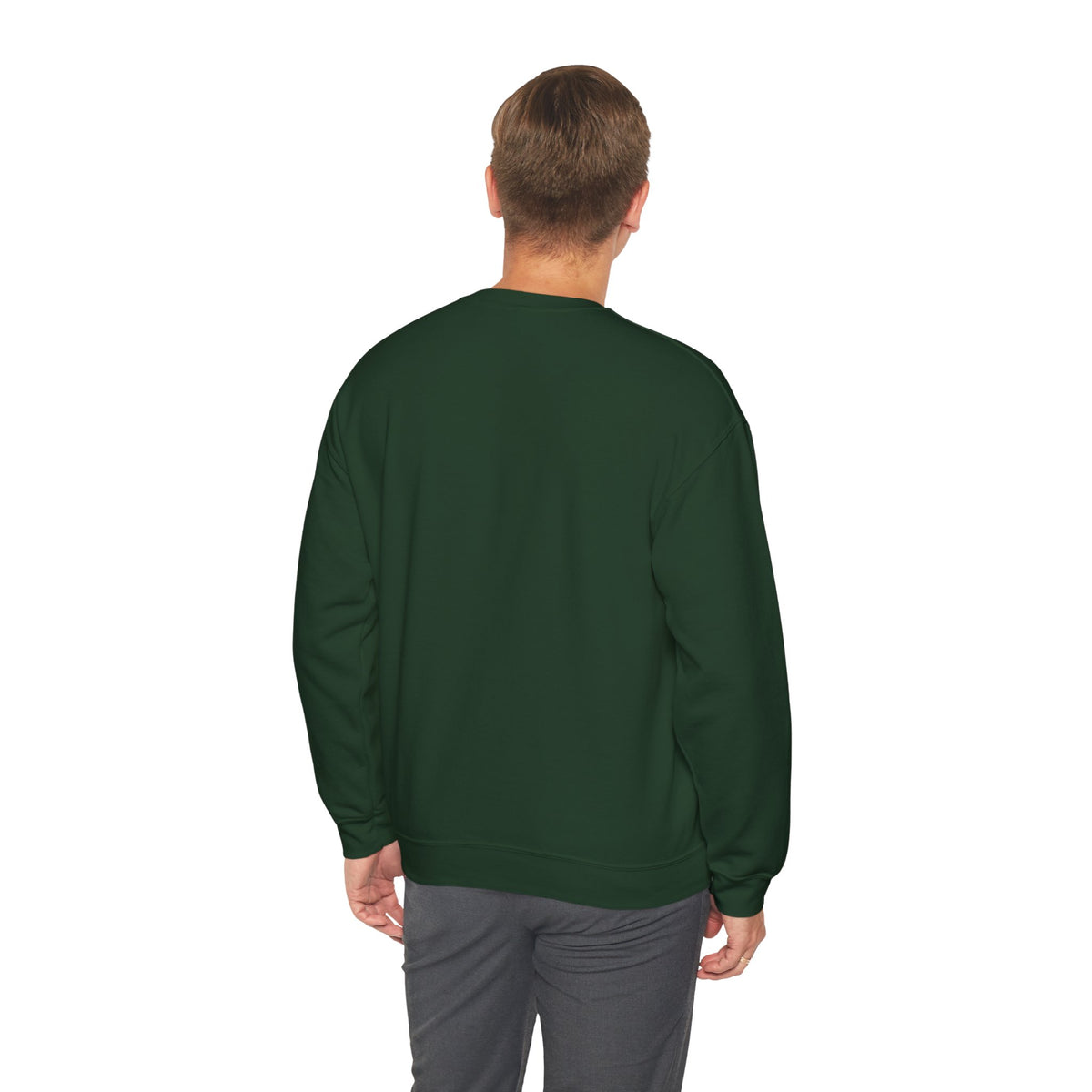 Christmas Motorcycle Sweatshirt - "Ride Into Christmas" Santa Biker Holiday Crewneck