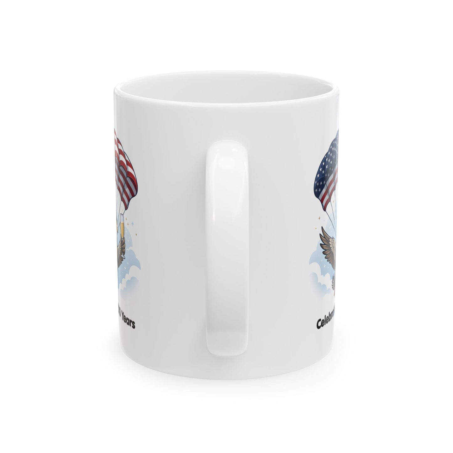 Patriotic Duck Ceramic Mug