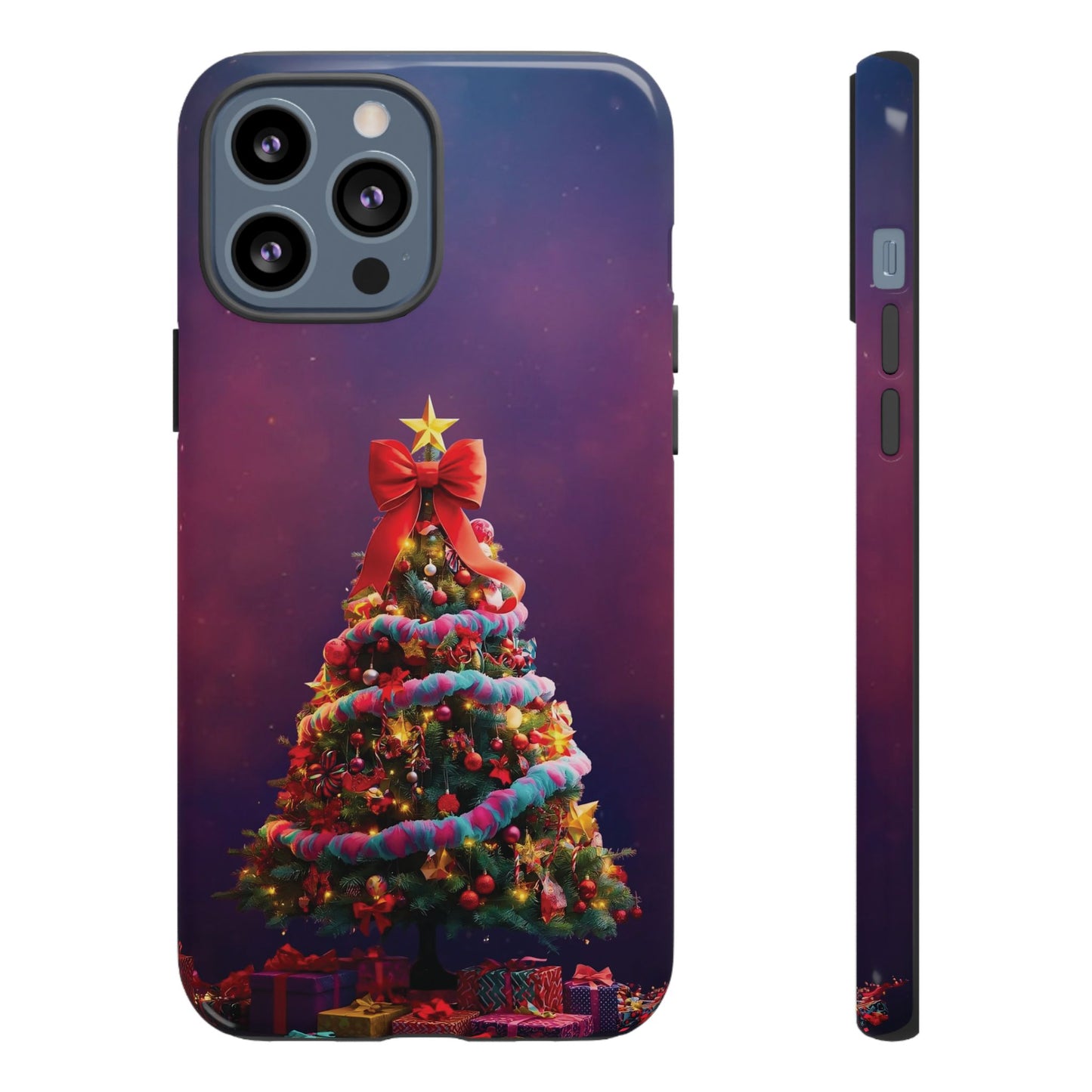 Christmas Tree Phone Case - Festive Holiday Accessory For Iphone 17, 16, 15, 14, 13, 12, 11 & Samsung