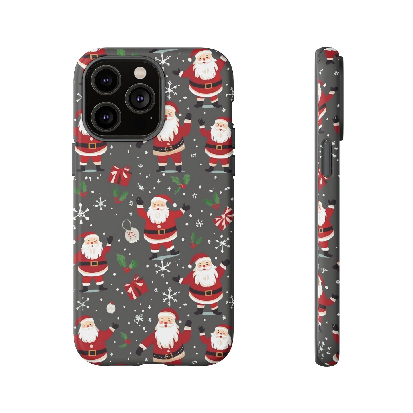 Christmas Phone Case, Festive Santa Phone Case for Iphone 17, 16, 15, 14, 13, 12, 11 & Samsung