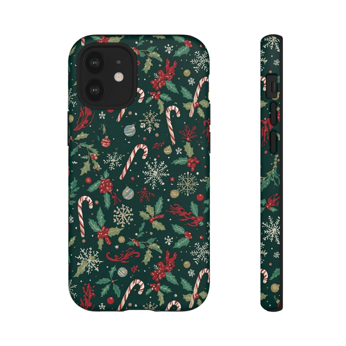 Christmas Phone Case, Festive Phone Case with Holiday Patterns for Iphone & Samsung