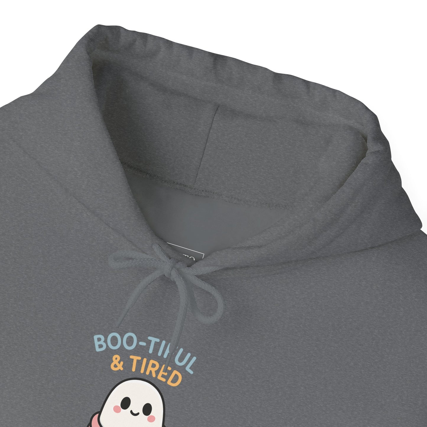 Boo-tiful Ghost Halloween Hoodie, Cute-Cozy Fall Vibes