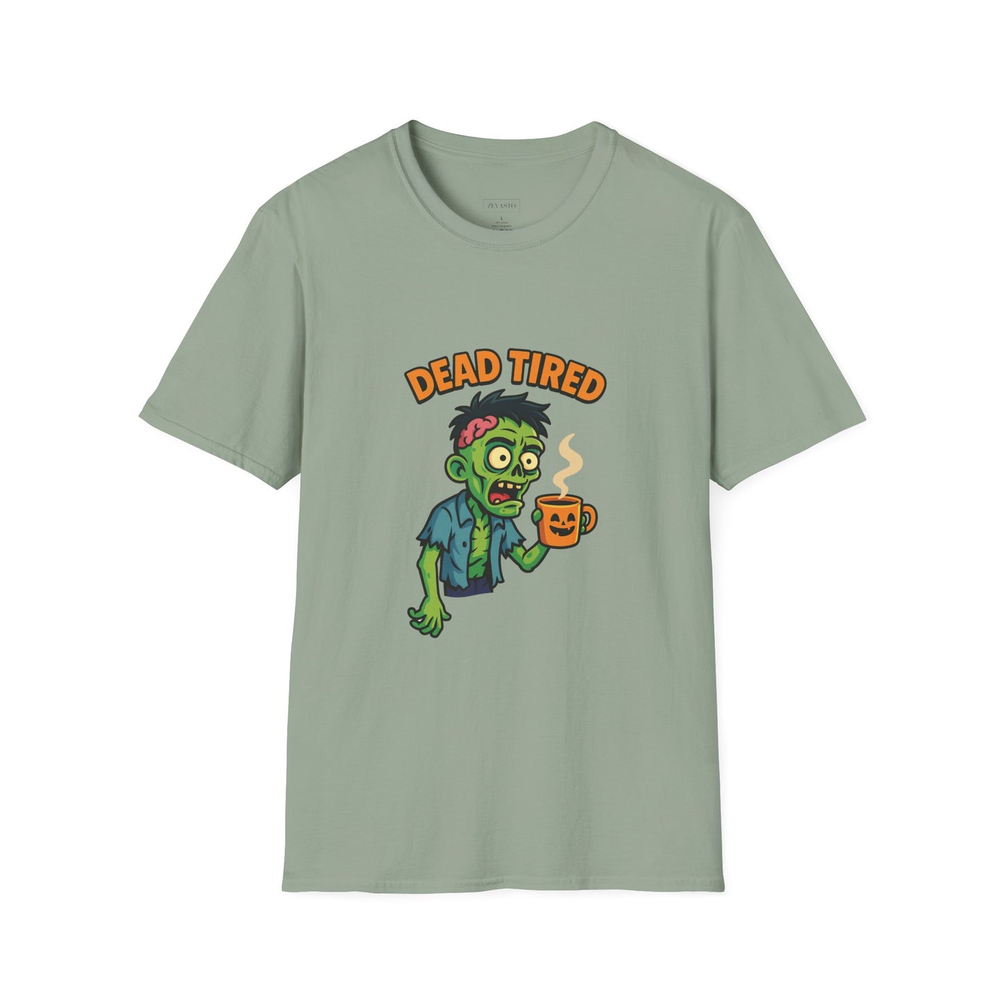 Dead Tired Zombie T-Shirt, Gifts for Halloween