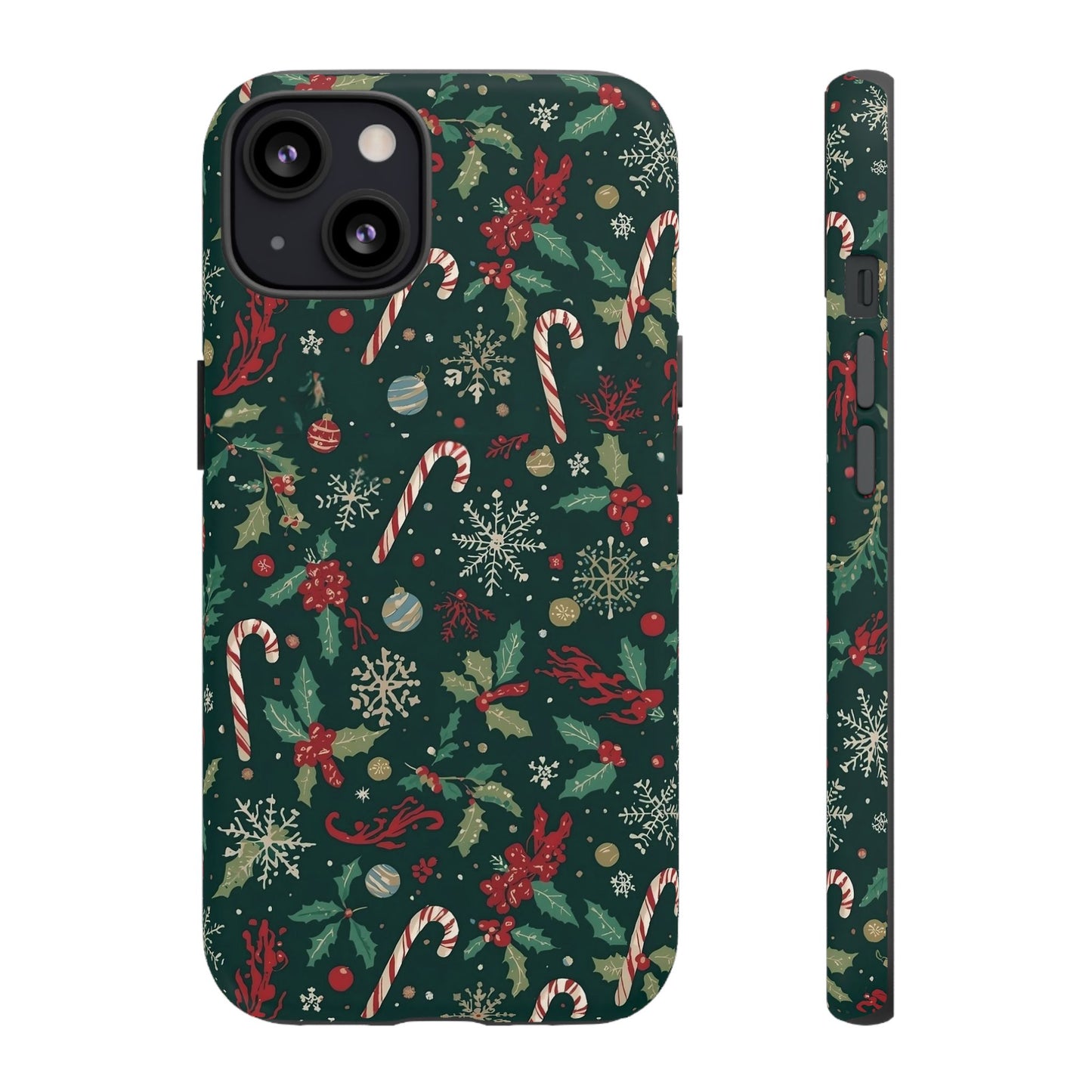 Christmas Phone Case, Festive Phone Case with Holiday Patterns for Iphone 17, 16, 15, 14, 13, 12, 11 & Samsung