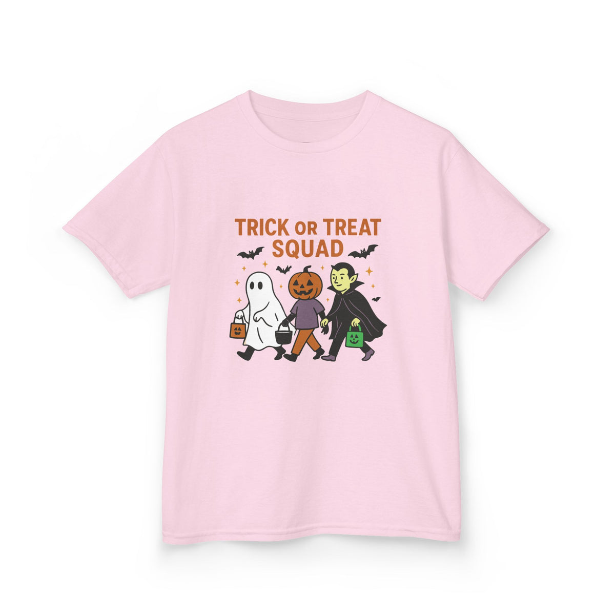 Kids Halloween Tee | Trick or Treat Squad Shirt, Halloween Shirt