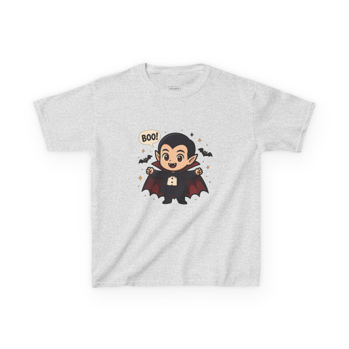 Cute Halloween Kids Tee, Spooky Costume Top, Kids Vampire Shirt, Halloween Party Apparel, Boo Design Tee