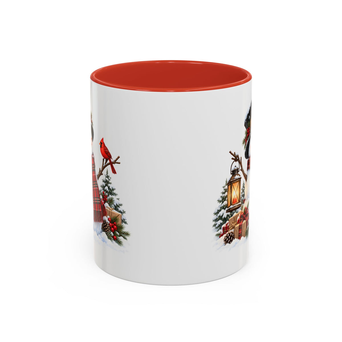 Snowman Christmas Coffee Mug – Festive Holiday Accent Mug (11 oz)