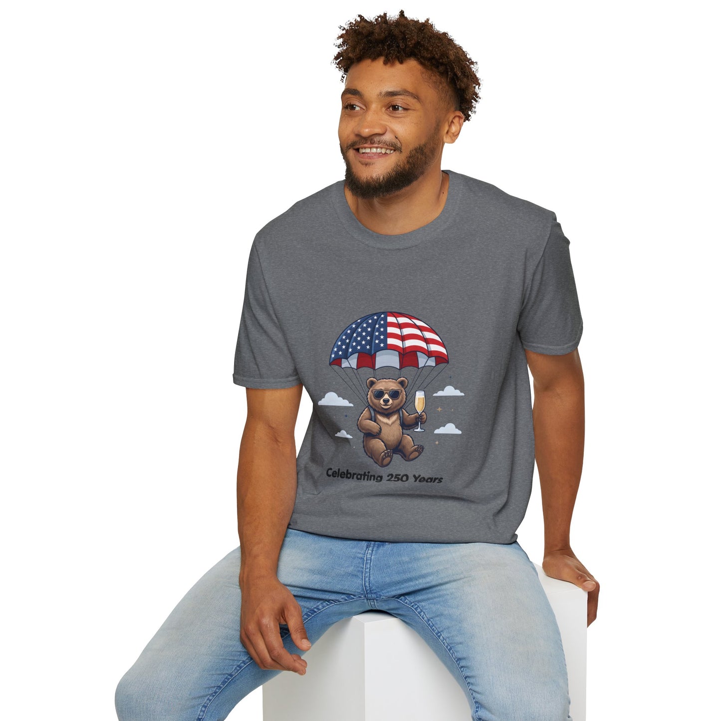 Patriotic Bear 'Celebrating 250 Years' T-Shirt
