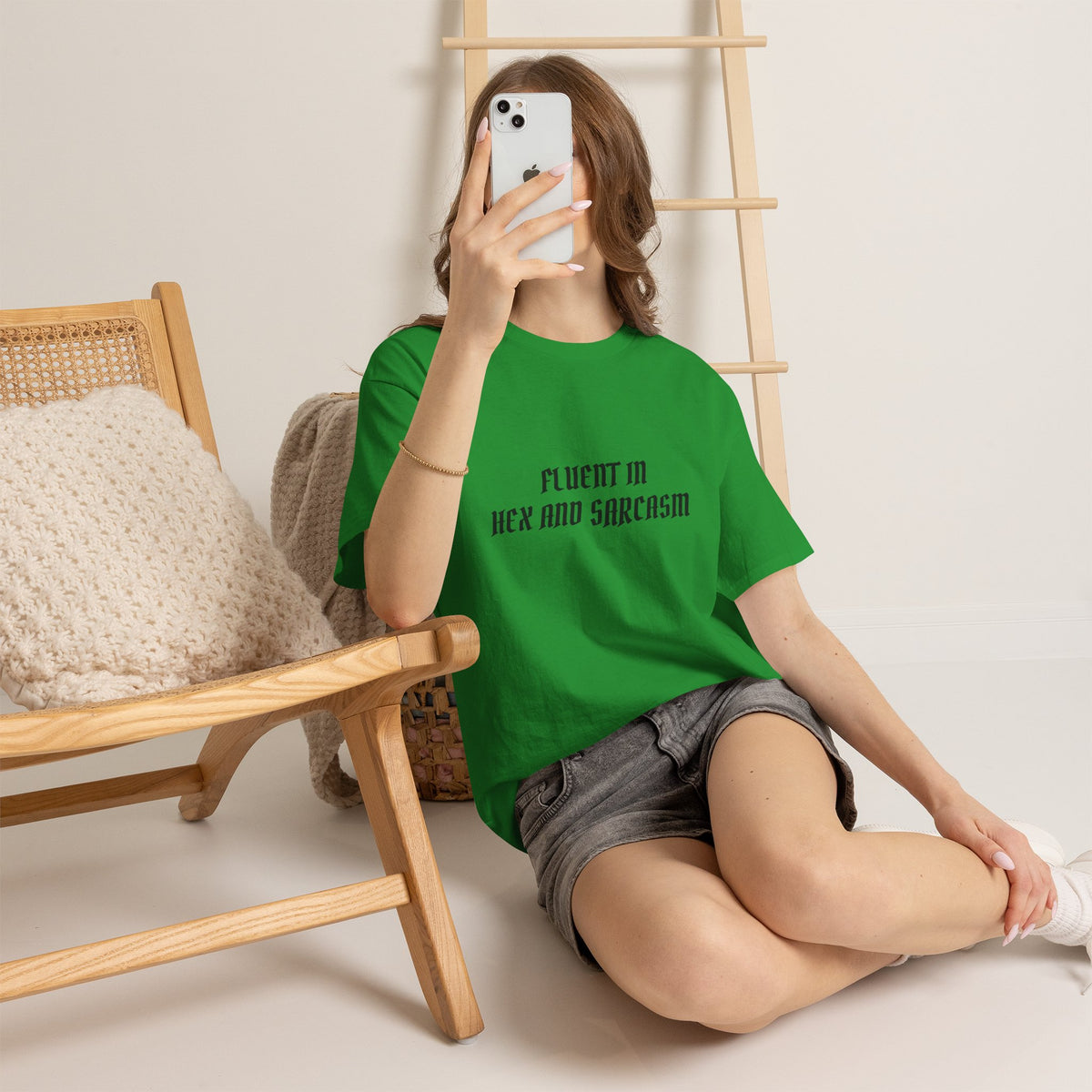 Fluent in Hex and Sarcasm Unisex Heavy Cotton Tee, Perfect for Geeky Humor Lovers, Halloween Apparel