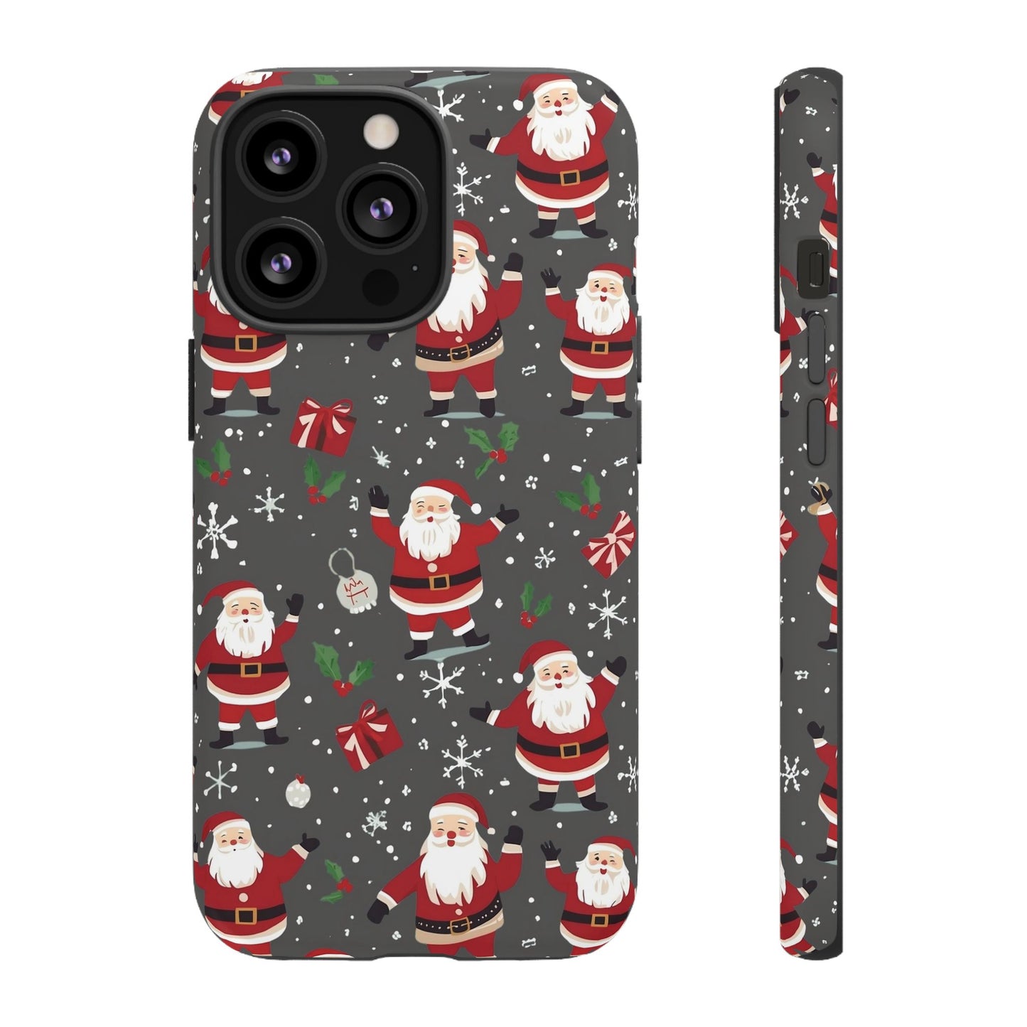 Christmas Phone Case, Festive Santa Phone Case for Iphone 17, 16, 15, 14, 13, 12, 11 & Samsung