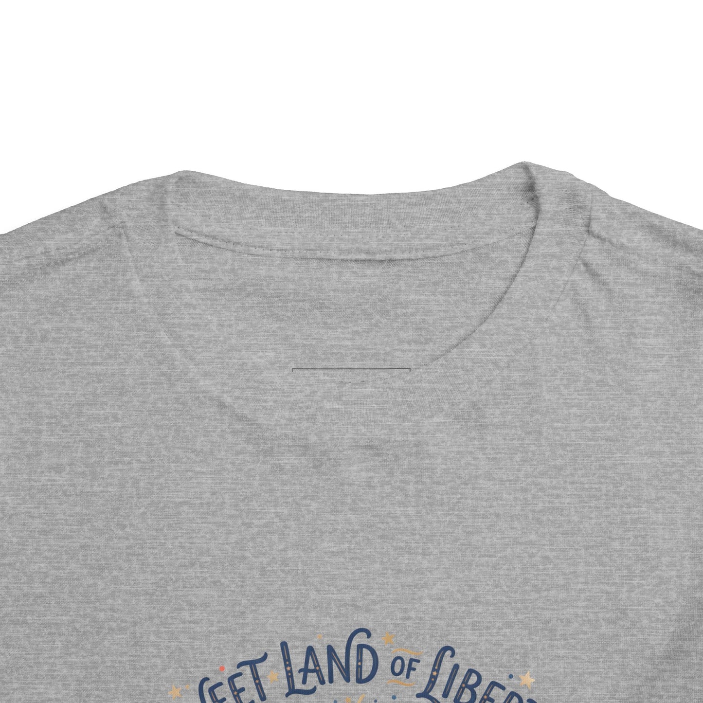 Toddler Tee — "Sweet Land of Liberty" 1776–2026 Patriotic Shirt for Kids, 4th of July Tee
