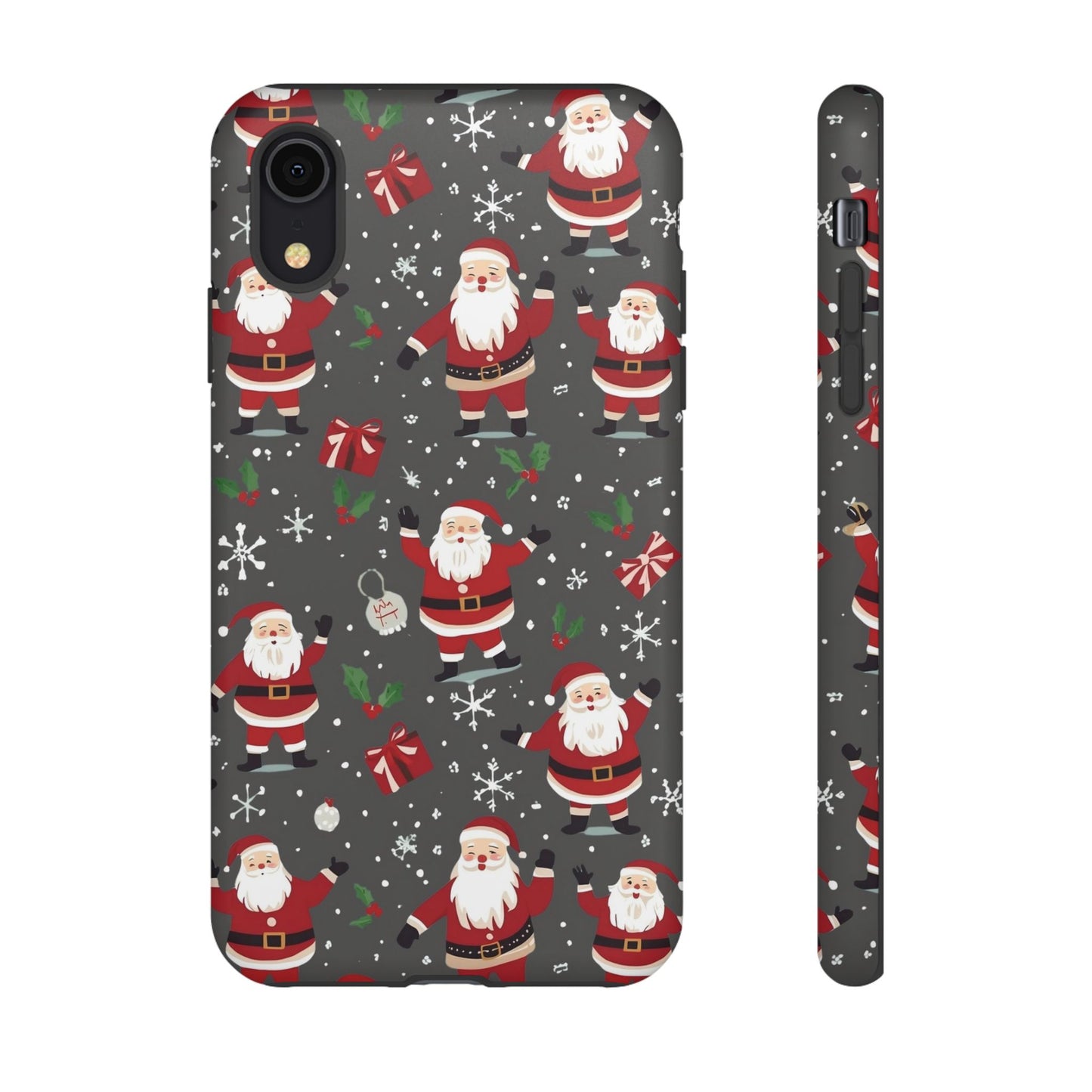 Christmas Phone Case, Festive Santa Phone Case for Iphone 17, 16, 15, 14, 13, 12, 11 & Samsung