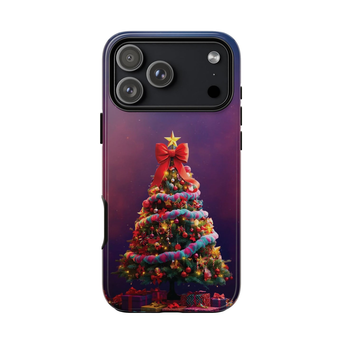 Christmas Tree Phone Case - Festive Holiday Accessory For Iphone 17, 16, 15, 14, 13, 12, 11 & Samsung