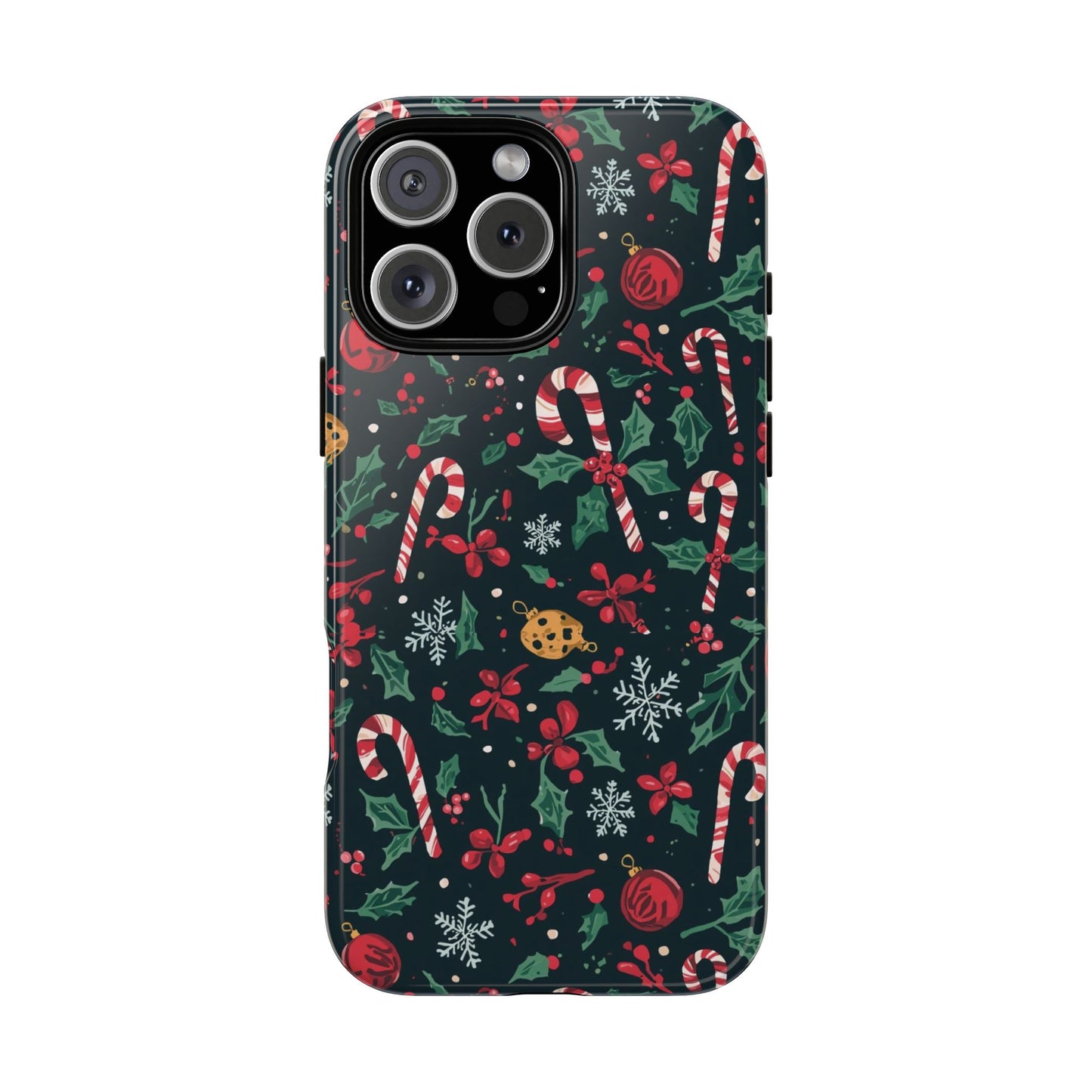 Christmas Themed Phone Case, Festive Phone Case for Iphone 17, 16, 15, 14, 13 & Samsung