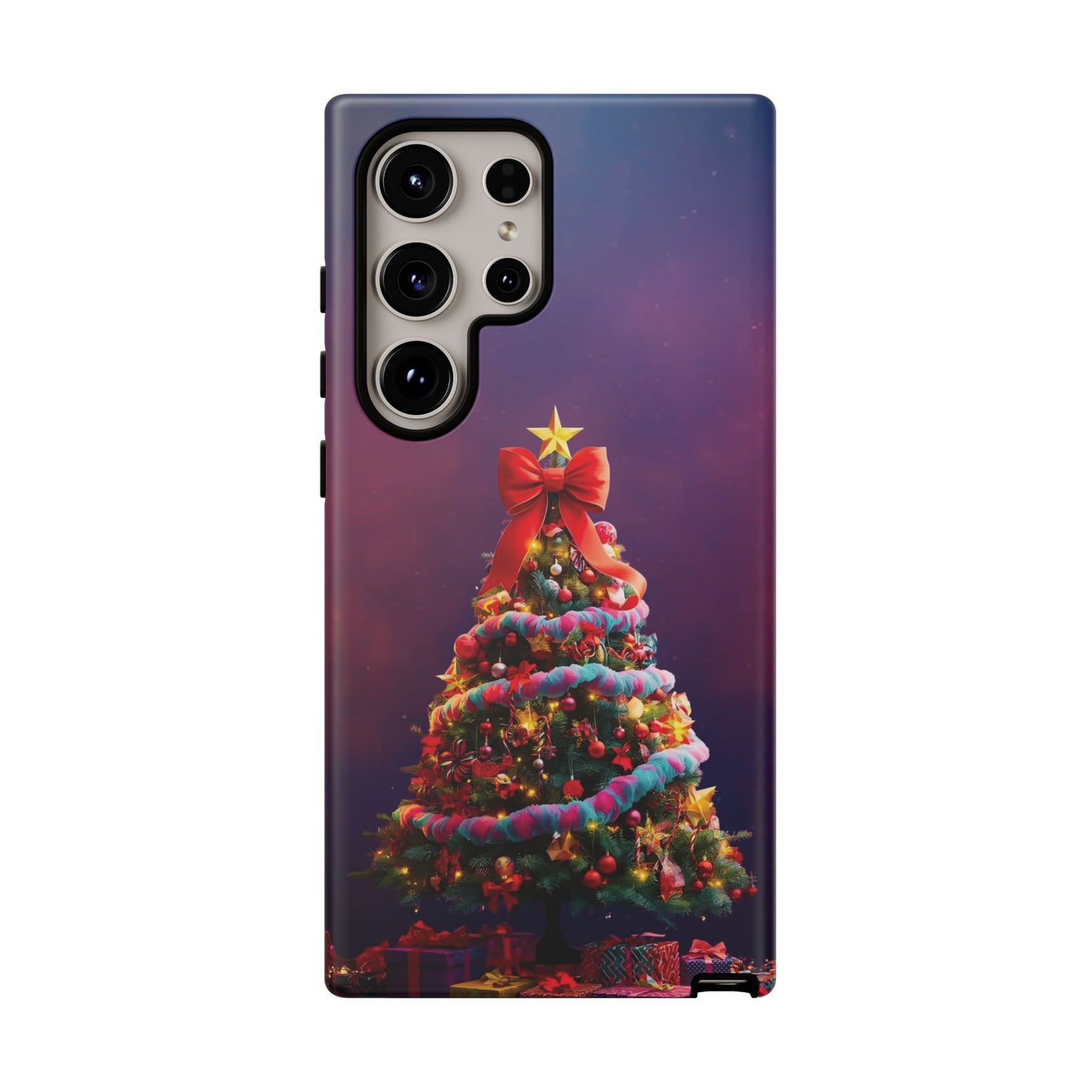 Christmas Tree Phone Case - Festive Holiday Accessory For Iphone 17, 16, 15, 14, 13, 12, 11 & Samsung