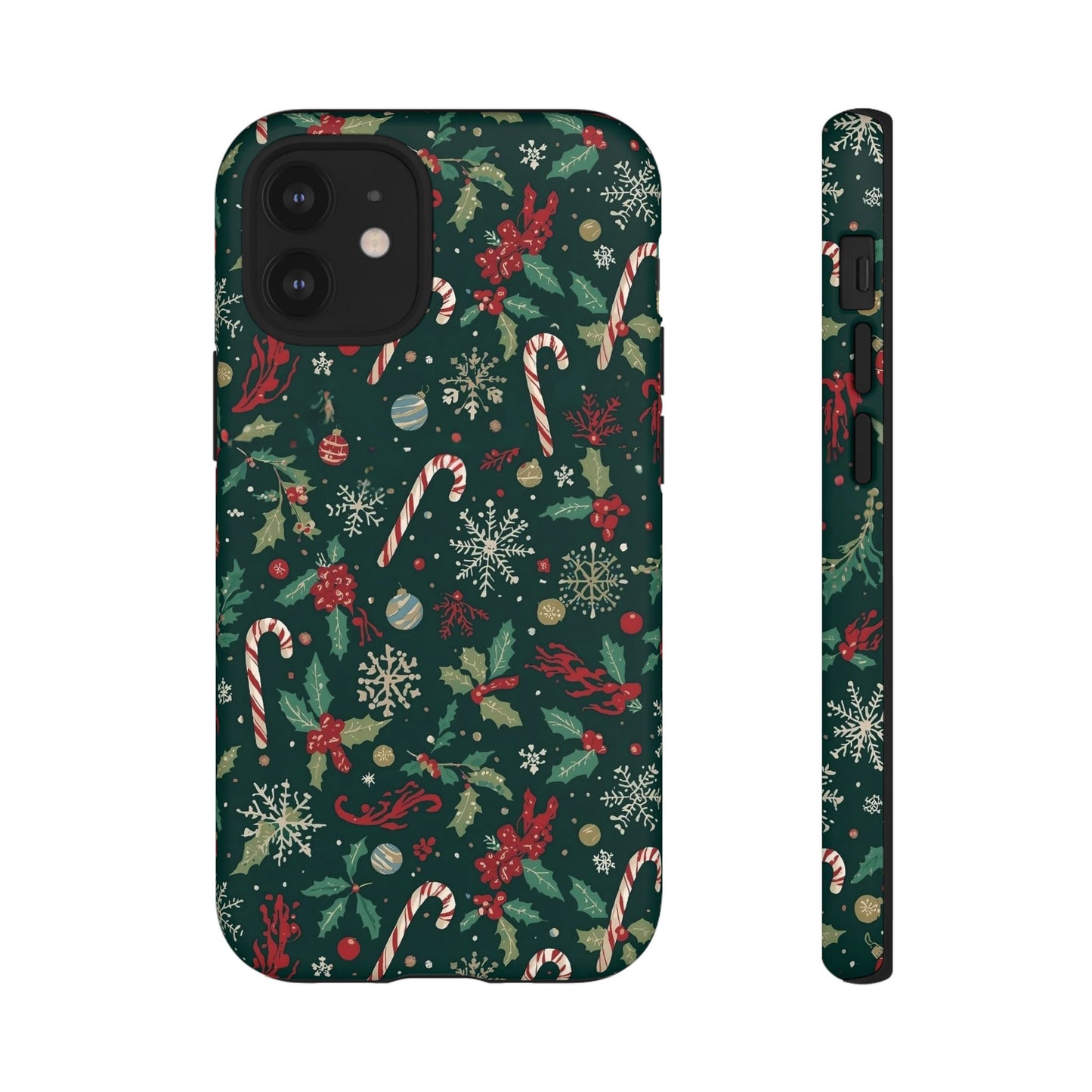 Christmas Phone Case, Festive Phone Case with Holiday Patterns for Iphone 17, 16, 15, 14, 13, 12, 11 & Samsung