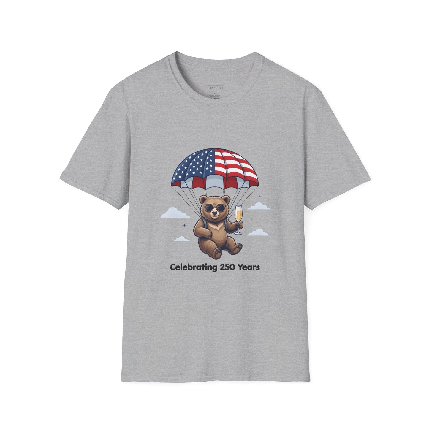 Patriotic Bear 'Celebrating 250 Years' T-Shirt