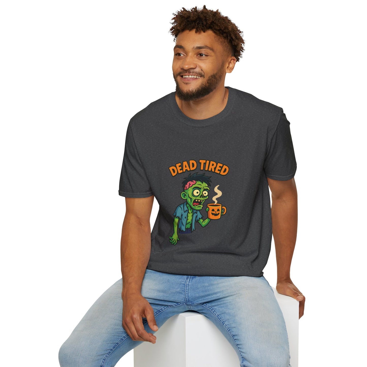 Dead Tired Zombie T-Shirt, Gifts for Halloween