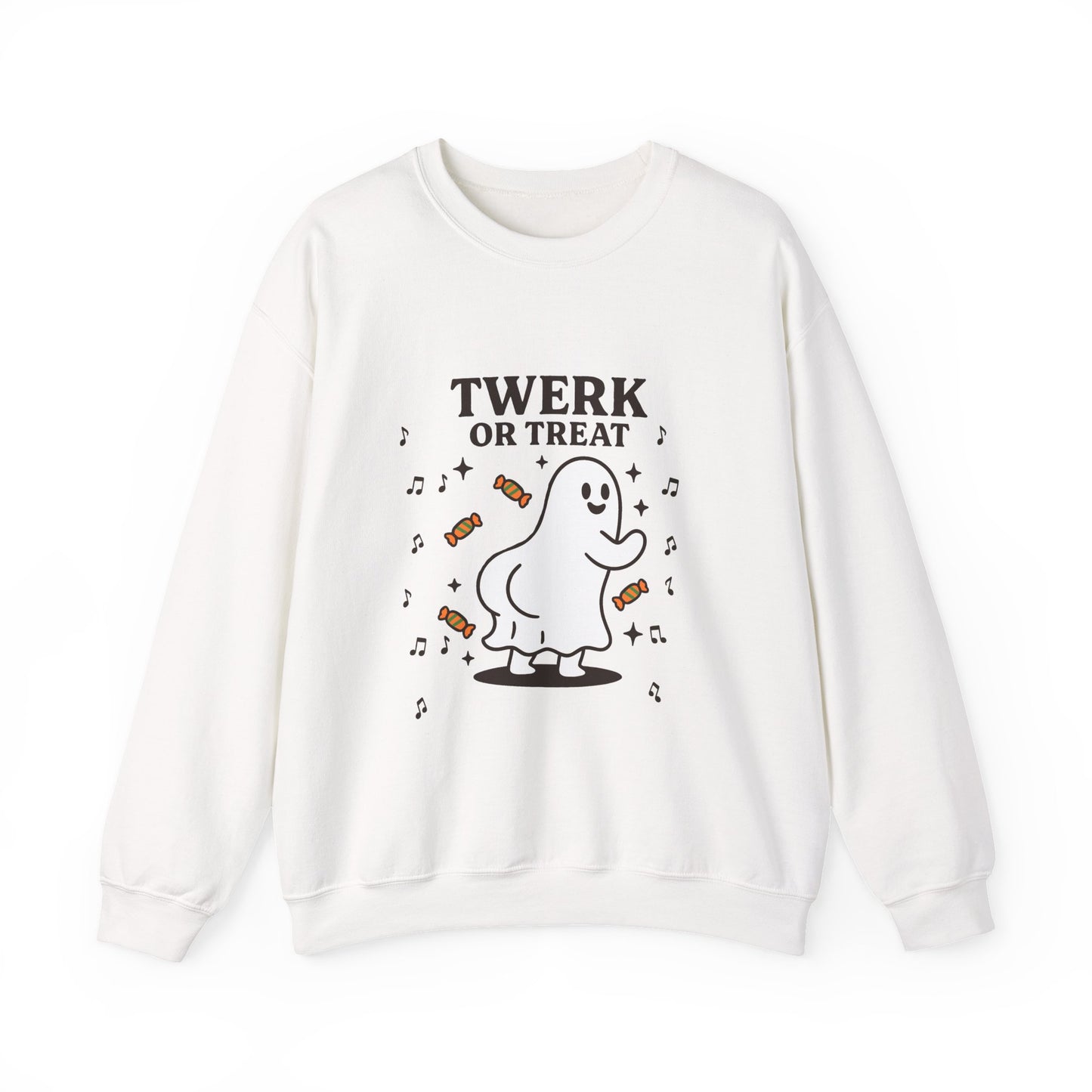 Halloween Twerk Sweatshirt, Unisex Sweatshirt, Funny Ghost Crewneck, Spooky Season Apparel, Halloween Gift, Fall Fashion