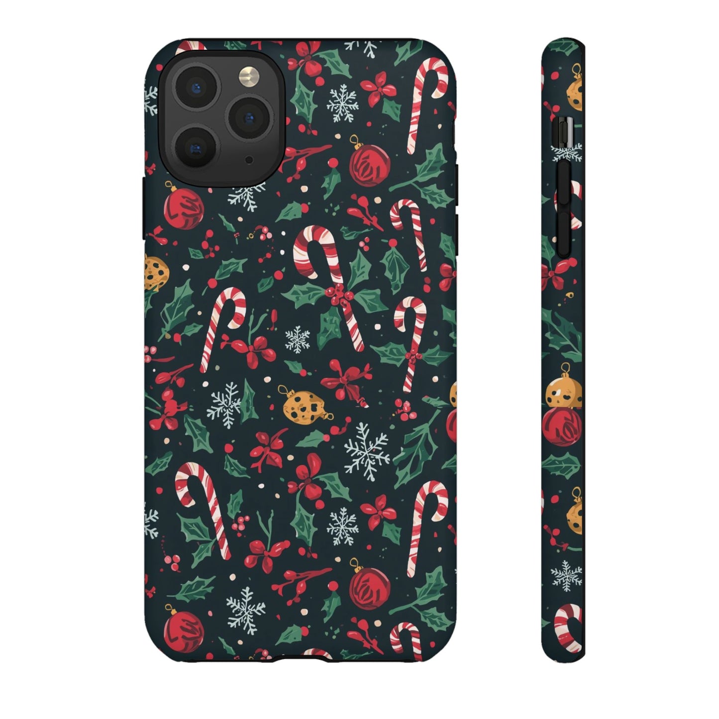Christmas Themed Phone Case, Festive Phone Case for Iphone 17, 16, 15, 14, 13 & Samsung