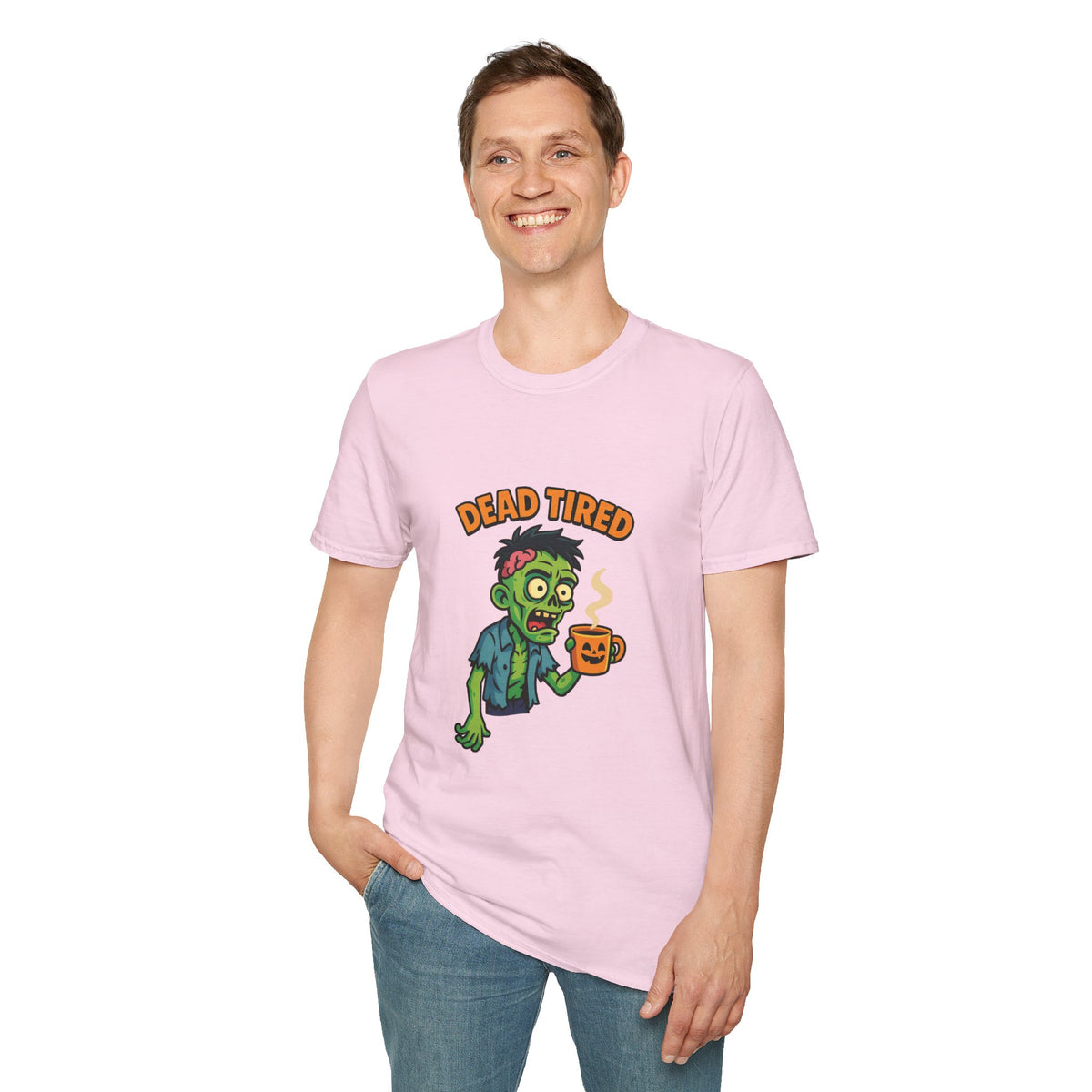 Dead Tired Zombie T-Shirt, Gifts for Halloween