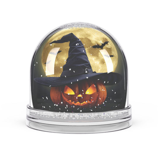 Halloween Snow Globe, Decorative Collectible, Spooky Home Decor