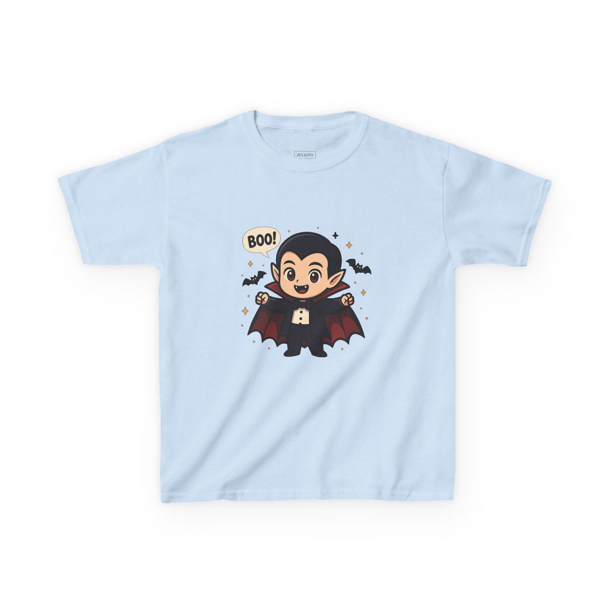 Cute Halloween Kids Tee, Spooky Costume Top, Kids Vampire Shirt, Halloween Party Apparel, Boo Design Tee