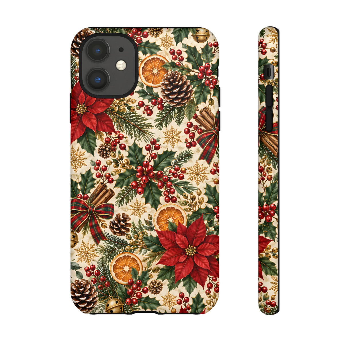 Christmas Floral Tough Phone Case