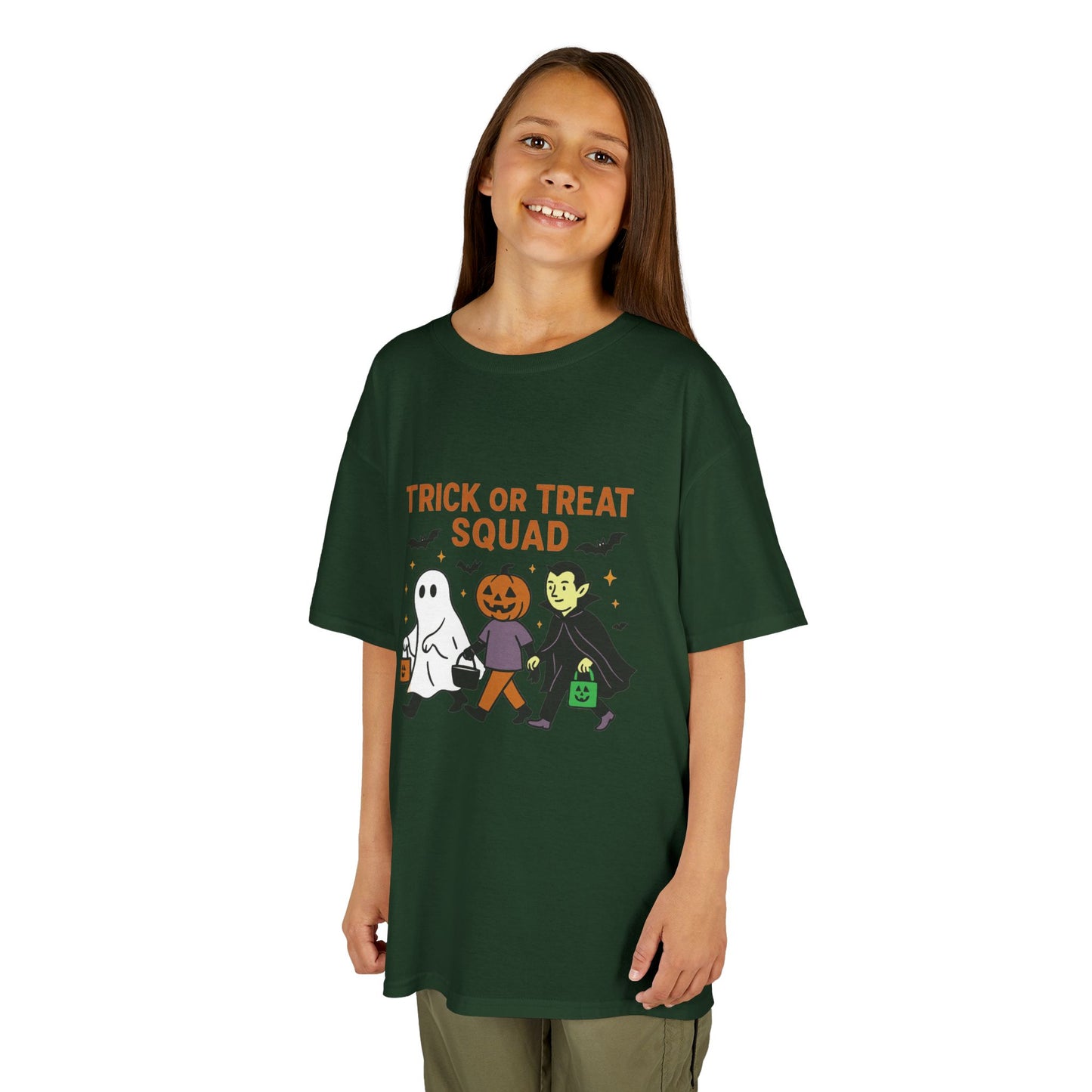 Kids Halloween Tee | Trick or Treat Squad Shirt, Halloween Shirt