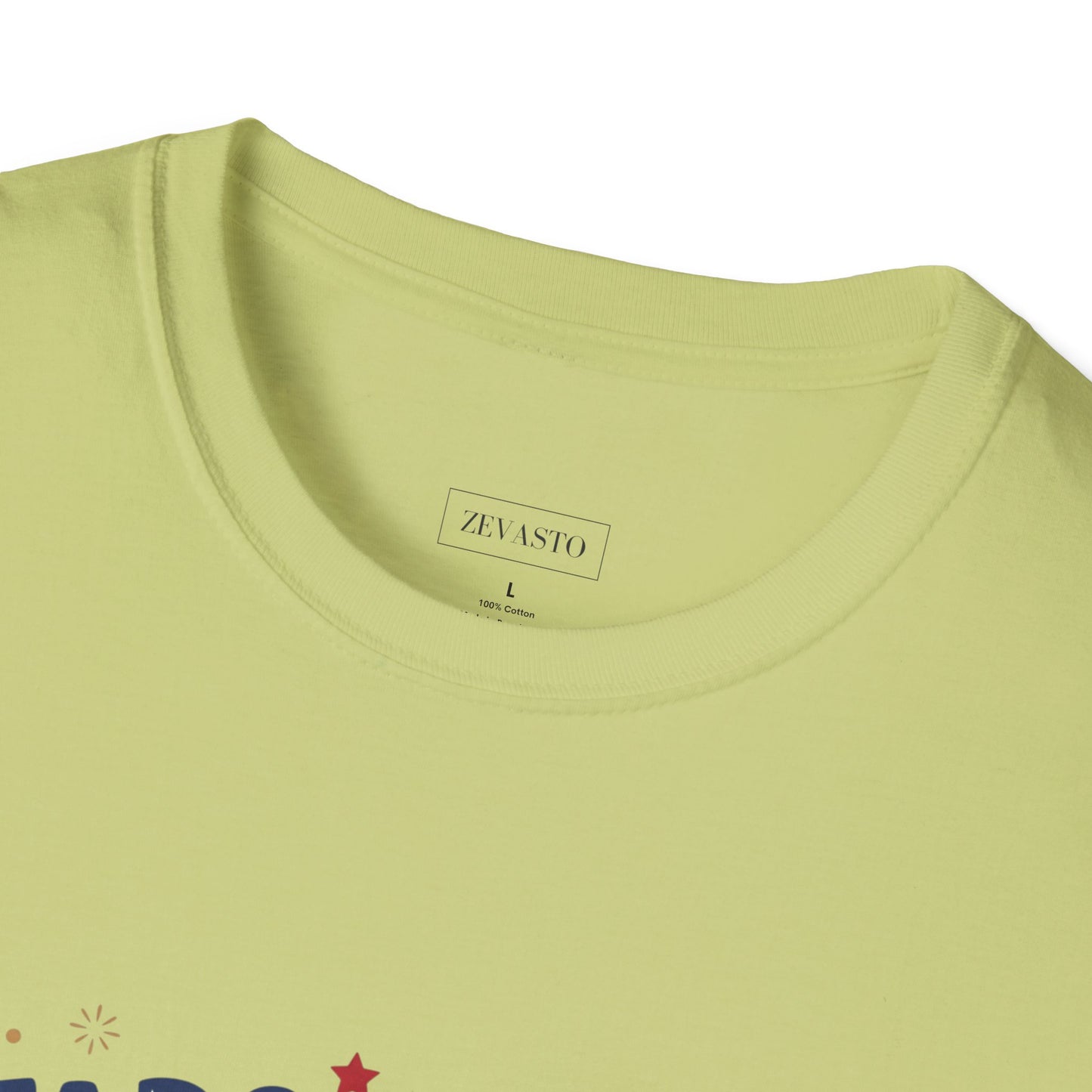 Stars, Stripes & Snacks T-Shirt — 4th of July Patriotic Dessert Tee