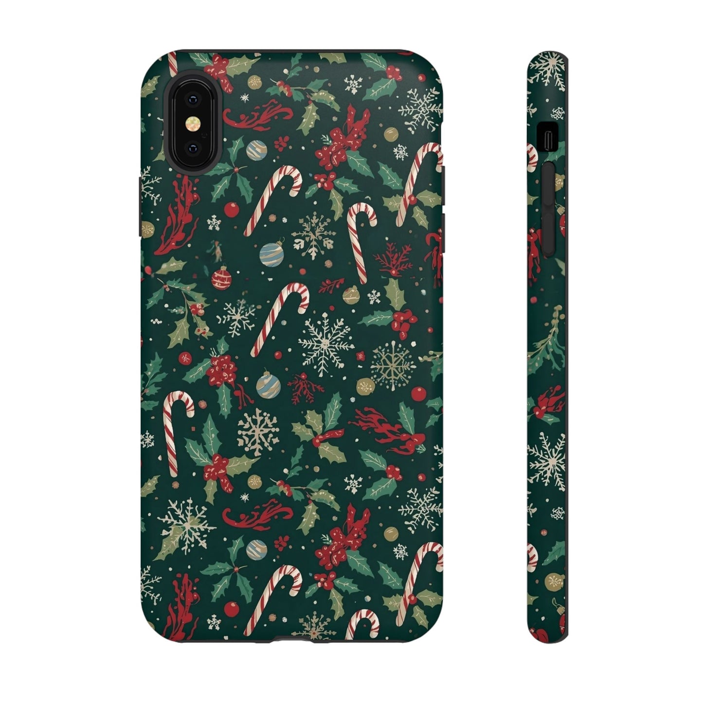 Christmas Phone Case, Festive Phone Case with Holiday Patterns for Iphone 17, 16, 15, 14, 13, 12, 11 & Samsung