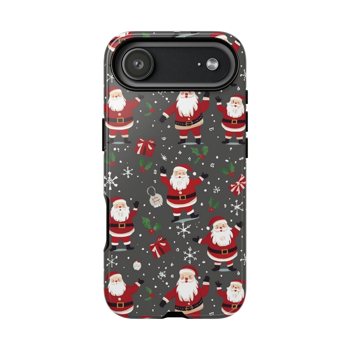 Christmas Phone Case, Festive Santa Phone Case for Iphone 17, 16, 15, 14, 13, 12, 11 & Samsung