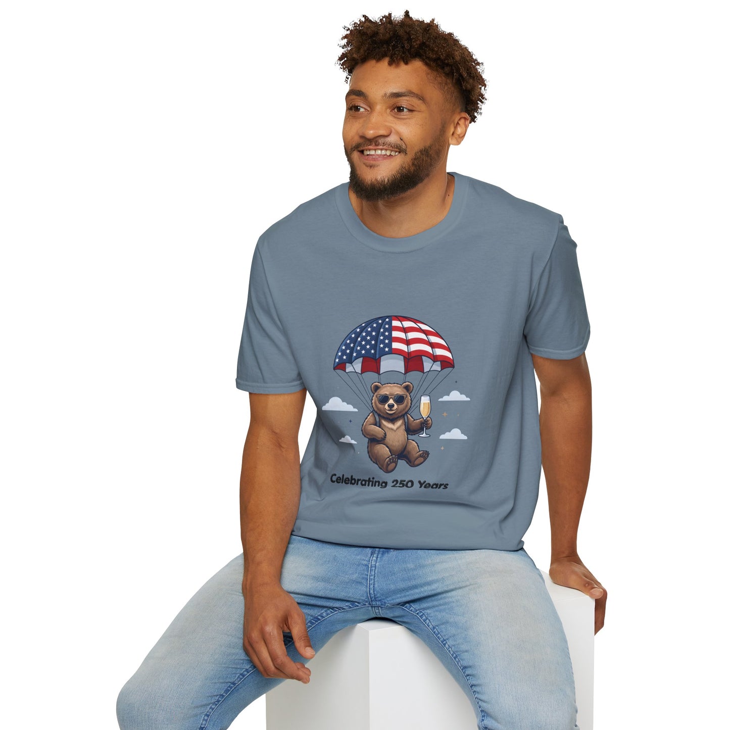 Patriotic Bear 'Celebrating 250 Years' T-Shirt