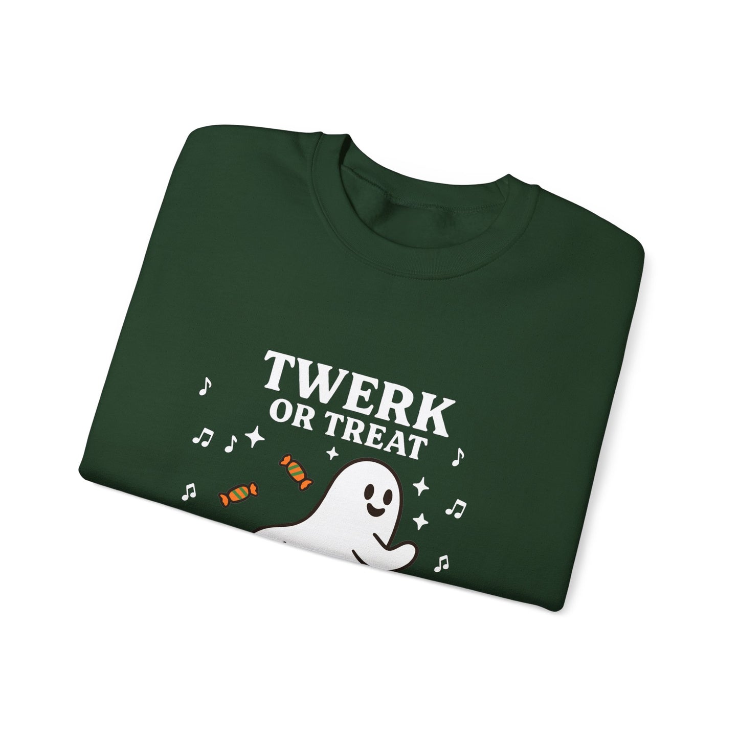 Halloween Twerk Sweatshirt, Unisex Sweatshirt, Funny Ghost Crewneck, Spooky Season Apparel, Halloween Gift, Fall Fashion