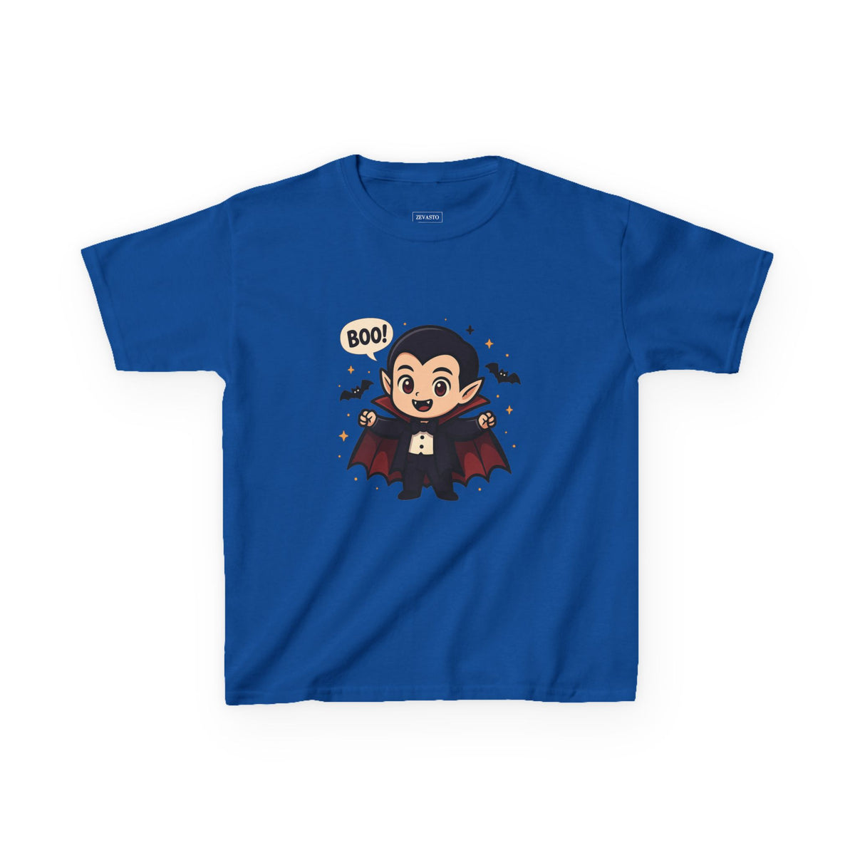 Cute Halloween Kids Tee, Spooky Costume Top, Kids Vampire Shirt, Halloween Party Apparel, Boo Design Tee