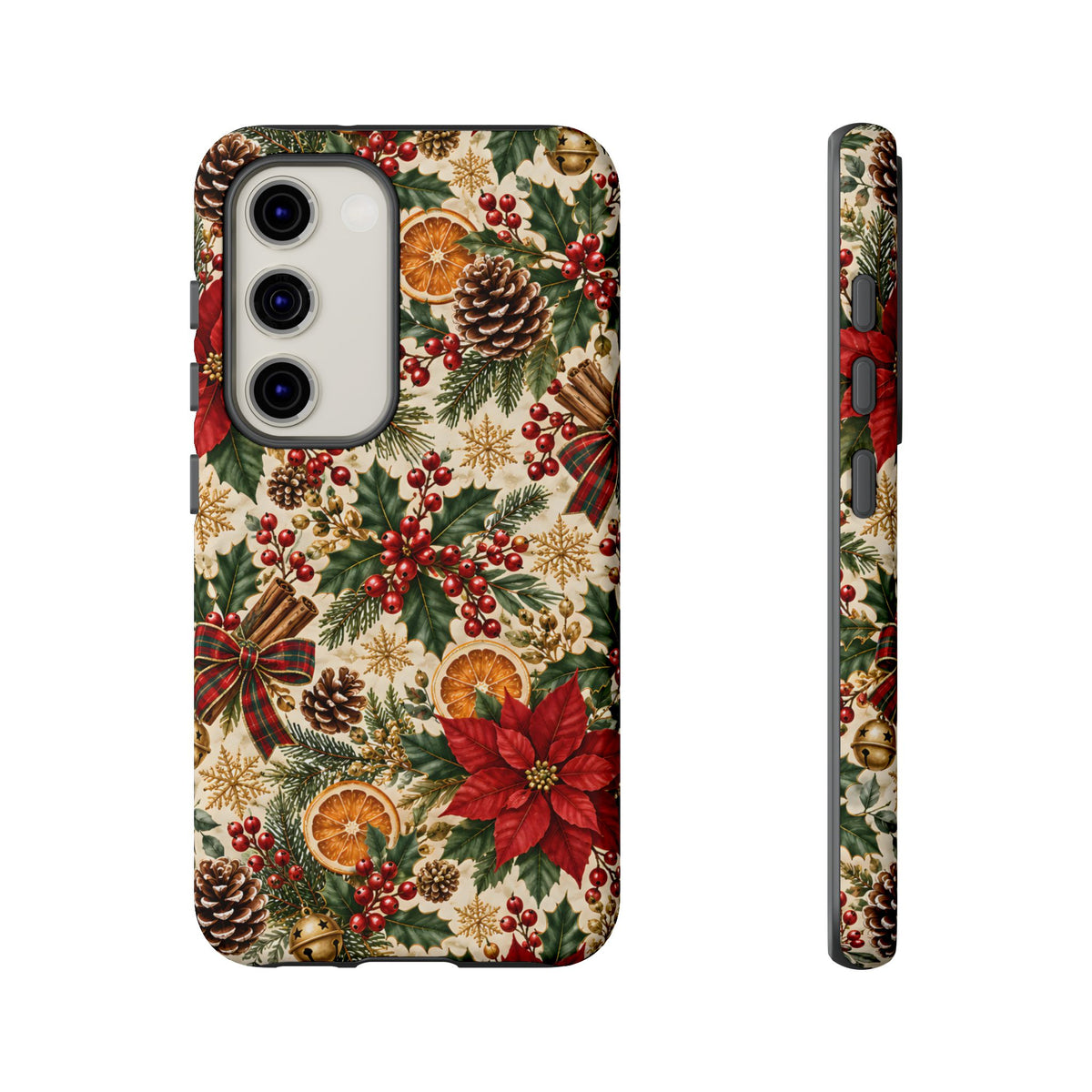 Christmas Floral Tough Phone Case