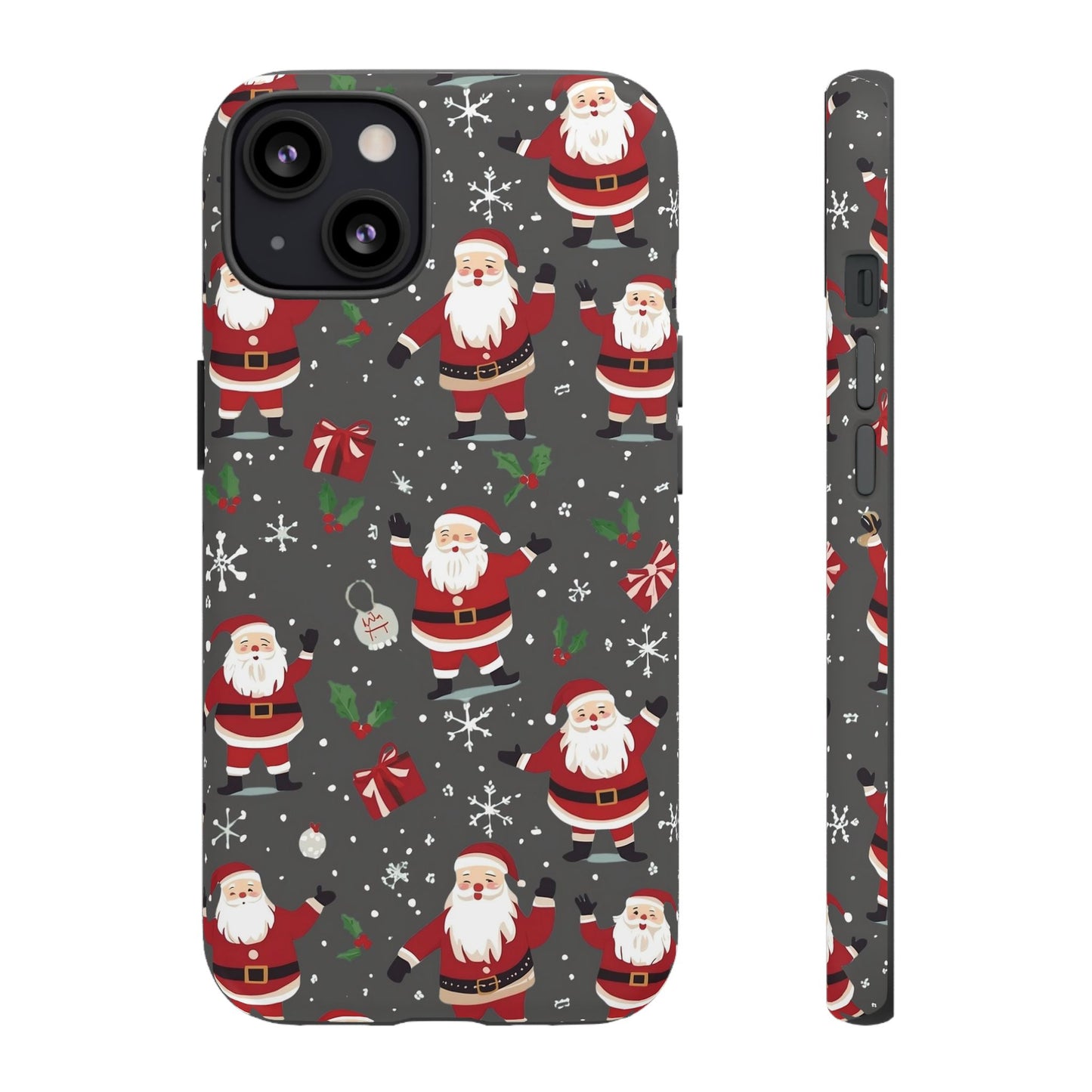 Christmas Phone Case, Festive Santa Phone Case for Iphone 17, 16, 15, 14, 13, 12, 11 & Samsung