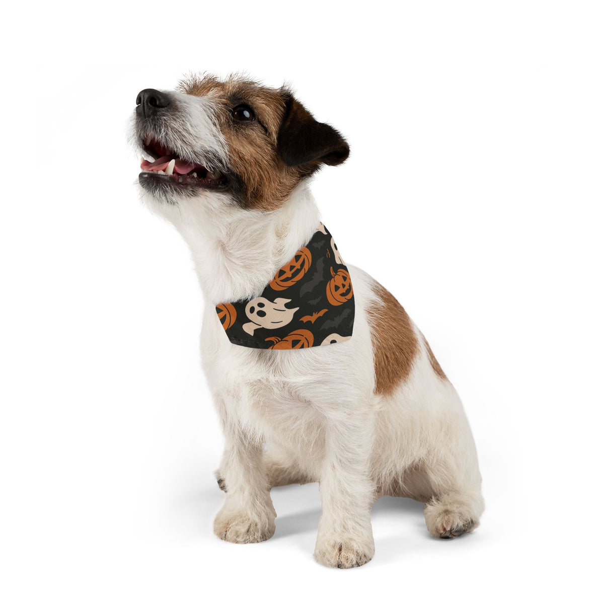 Halloween Pet Bandana Collar, Cute Dog Accessory For Spooky Season